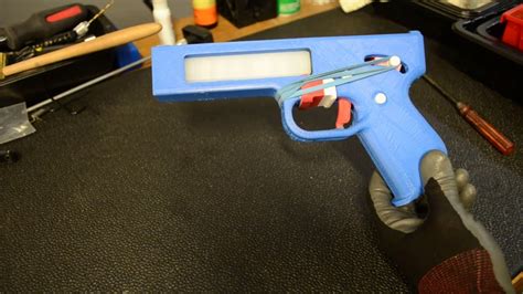 In January 2016, the now-famous Derwood, 3D printed a new gun of its design, the Shuty MP-1. . 3d print 22 single shot